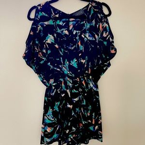 Astr Floral Romper Size Small